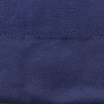 Флис DTY 19-3920, 180 г/м2, шир. 150 см, цвет т.синий - купить в Альметьевске. Цена 646.04 руб.