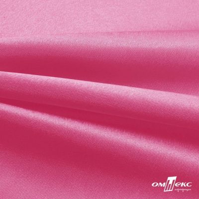 Поли креп-сатин 15-2215, 125 (+/-5) гр/м2, шир.150см, цвет розовый - купить в Альметьевске. Цена 155.57 руб.