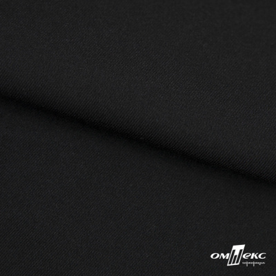 Ткань костюмная "Матте" 80% P, 16% R, 4% S, 170 г/м2, шир.150 см, цв-черный #1 - купить в Альметьевске. Цена 372.90 руб.