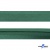 Косая бейка атласная "Омтекс" 15 мм х 132 м, цв. 056 темный зеленый - купить в Альметьевске. Цена: 225.81 руб.
