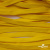 Шнур плетеный (плоский) d-12 мм, (уп.90+/-1м), 100% полиэстер, цв.269 - жёлтый - купить в Альметьевске. Цена: 8.62 руб.