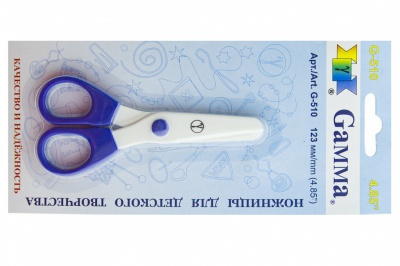 Ножницы G-510 детские 123 мм - купить в Альметьевске. Цена: 137.45 руб.
