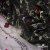 Сетка с вышивкой "Мадрид" 135 г/м2, 100% нейлон, ширина 130 см, Цвет 4/Черный - купить в Альметьевске. Цена 980 руб.
