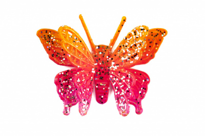 Бабочка декоративная пластиковая #10 - купить в Альметьевске. Цена: 7.09 руб.