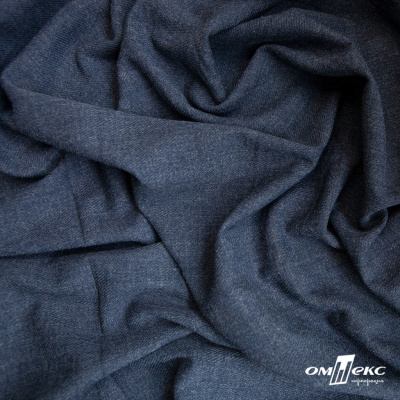 Ткань костюмная "Моник", 80% P, 16% R, 4% S, 250 г/м2, шир.150 см, цв-т.синий - купить в Альметьевске. Цена 555.82 руб.