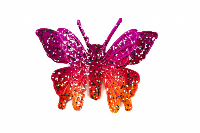 Бабочка декоративная пластиковая #10 - купить в Альметьевске. Цена: 7.09 руб.