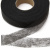 Прокладочная лента (паутинка) DF23, шир. 25 мм (боб. 100 м), цвет чёрный - купить в Альметьевске. Цена: 2.10 руб.