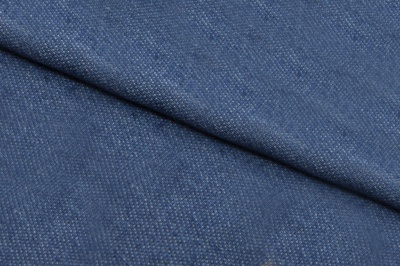 Ткань джинсовая №96, 160 гр/м2, шир.148см, цвет голубой - купить в Альметьевске. Цена 350.42 руб.