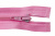 Спиральная молния Т5 513, 40 см, автомат, цвет св.розовый - купить в Альметьевске. Цена: 13.17 руб.