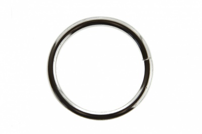 Кольцо металлическое d-3 х 32 мм, цв.-никель - купить в Альметьевске. Цена: 3.92 руб.