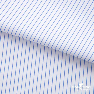 Ткань сорочечная Ронда, 115 г/м2, 58% пэ,42% хл, шир.150 см, цв.3-голубая, (арт.114) - купить в Альметьевске. Цена 306.69 руб.