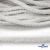 Шнур плетеный d-6 мм круглый, 70% хлопок 30% полиэстер, уп.90+/-1 м, цв.1076-белый - купить в Альметьевске. Цена: 588 руб.