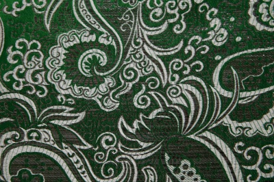 Ткань костюмная жаккард, 135 гр/м2, шир.150см, цвет зелёный№4 - купить в Альметьевске. Цена 441.94 руб.