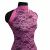 Кружевное полотно стрейч XD-WINE, 100 гр/м2, шир.150см, цвет розовый - купить в Альметьевске. Цена 1 851.10 руб.