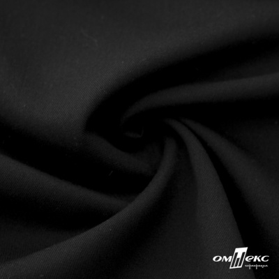 Ткань костюмная "Эльза" 80% P, 16% R, 4% S, 160 г/м2, шир.150 см, цв-черный #1 - купить в Альметьевске. Цена 332.71 руб.