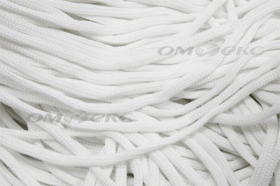 Шнур Т-02 (4с2) мелкое плетение 4мм 100 м белый - купить в Альметьевске. Цена: 2.50 руб.