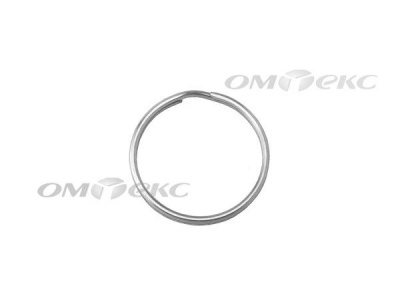 Кольцо металлическое d-20 мм, цв.-никель - купить в Альметьевске. Цена: 3.19 руб.
