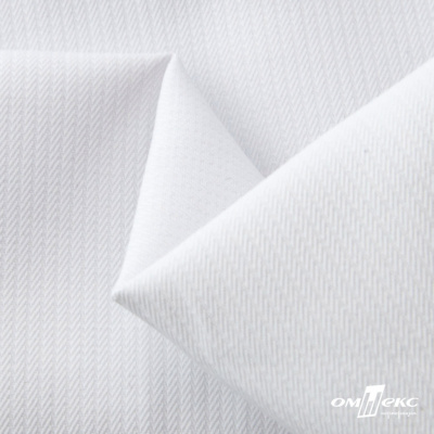 Ткань сорочечная смешанная, 115 г/м2, 58% пэ,42% хл, (арт.106) окрашенный, шир.150 см, цв.1 - белый - купить в Альметьевске. Цена 285.48 руб.