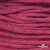 Шнур плетеный d-6 мм, 70% хлопок 30% полиэстер, уп.90+/-1 м, цв.1068-фуксия - купить в Альметьевске. Цена: 588 руб.