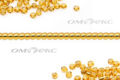 Бисер (SL) 11/0 ( упак.100 гр) цв.22 - золото - купить в Альметьевске. Цена: 53.34 руб.