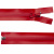 Молния водонепроницаемая PVC Т-7, 60 см, разъемная, цвет (820) красный - купить в Альметьевске. Цена: 49.39 руб.