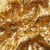 Сетка с пайетками №3, 188 гр/м2, шир.140см, цвет золотой - купить в Альметьевске. Цена 454.12 руб.