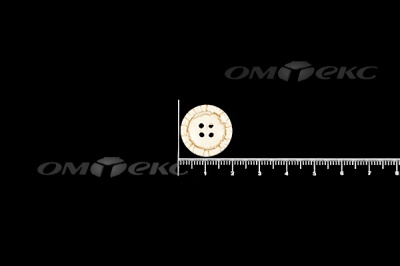 Пуговица деревянная круглая №33 (18мм) - купить в Альметьевске. Цена: 2.55 руб.