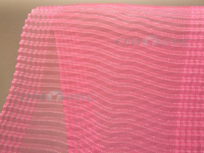 Лента капроновая "Гофре", шир. 110 мм/уп. 50 м, цвет розовый - купить в Альметьевске. Цена: 35.60 руб.