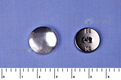 Формы для пуговиц и прочие части пуговиц; заготовки для пуговиц №20 с петлёй сталь (#32) - купить в Альметьевске. Цена: 1.79 руб.