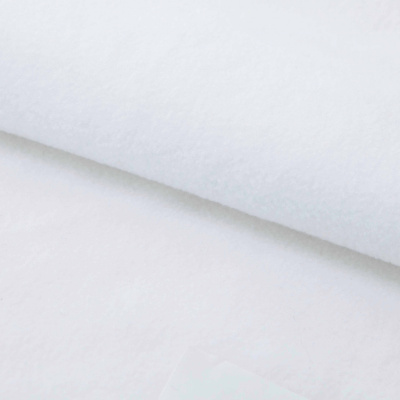 Флис DTY 240 г/м2, White/белый, 150 см (2,77м/кг) - купить в Альметьевске. Цена 640.46 руб.
