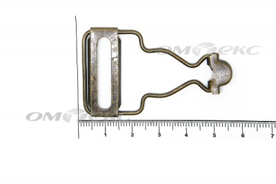 Застежки для комбинезонов металлическая 32 мм Никель (20ШТ)  - купить в Альметьевске. Цена: 3.18 руб.