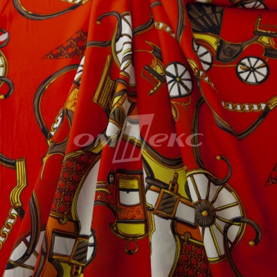 Плательная ткань "Фламенко" 16.1, 80 гр/м2, шир.150 см, принт этнический - купить в Альметьевске. Цена 243.96 руб.