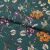 Плательная ткань "Фламенко" 6.1, 80 гр/м2, шир.150 см, принт растительный - купить в Альметьевске. Цена 241.49 руб.
