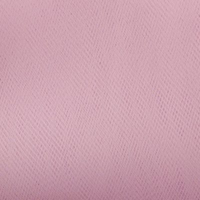 Фатин матовый 16-12, 12 гр/м2, шир.300см, цвет нежно-розовый - купить в Альметьевске. Цена 96.31 руб.