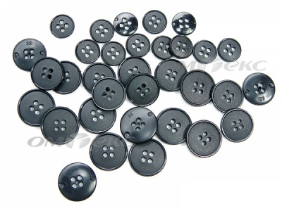 51926/15 мм (4 пр) черные пуговицы (брючные) - купить в Альметьевске. Цена: 1.50 руб.