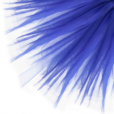 Фатин матовый 16-101, 12 гр/м2, шир.300см, цвет т.синий - купить в Альметьевске. Цена 101.95 руб.