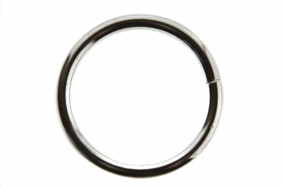 Кольцо металлическое d-38 мм, цв.-никель - купить в Альметьевске. Цена: 4.89 руб.