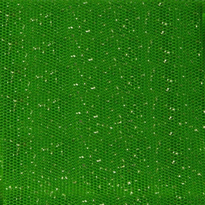 Сетка Глиттер, 24 г/м2, шир.145 см., зеленый - купить в Альметьевске. Цена 117.24 руб.