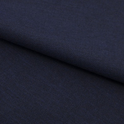 Ткань костюмная 26150 2009, 214 гр/м2, шир.150см, цвет т.синий - купить в Альметьевске. Цена 358.58 руб.