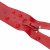 Молния водонепроницаемая PVC Т-7, 60 см, разъемная, цвет (820) красный - купить в Альметьевске. Цена: 49.39 руб.