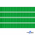 Репсовая лента 019, шир. 6 мм/уп. 50+/-1 м, цвет зелёный - купить в Альметьевске. Цена: 87.54 руб.