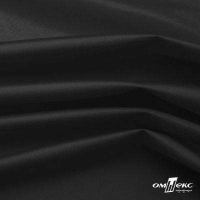 Курточная ткань Дюэл Middle (дюспо), WR PU Milky, Black/Чёрный 80г/м2, шир. 150 см - купить в Альметьевске. Цена 123.45 руб.