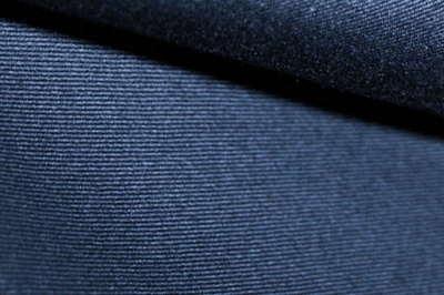 Ткань костюмная 8874/3, цвет темно-синий, 100% полиэфир - купить в Альметьевске. Цена 433.60 руб.