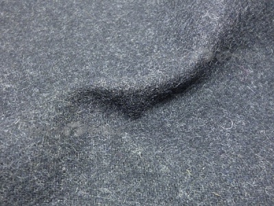 Ткань костюмная п/шерсть №2096-2-2, 300 гр/м2, шир.150см, цвет т.серый - купить в Альметьевске. Цена 517.53 руб.