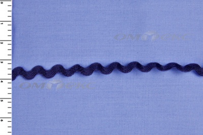 Тесьма плетеная "Вьюнчик"/т.синий - купить в Альметьевске. Цена: 48.03 руб.