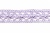 Тесьма кружевная 0621-1855, шир. 18 мм/уп. 20+/-1 м, цвет 107-фиолет - купить в Альметьевске. Цена: 466.97 руб.