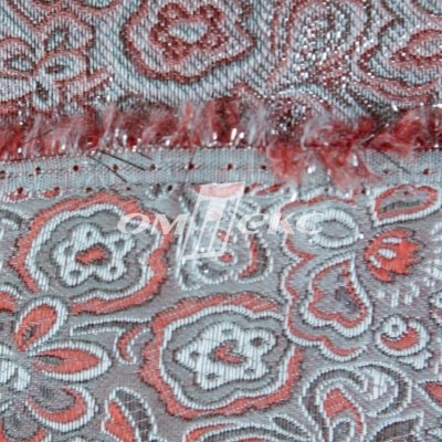 Ткань костюмная жаккард, 135 гр/м2, шир.150см, цвет красный№12 - купить в Альметьевске. Цена 441.92 руб.