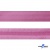 Косая бейка атласная "Омтекс" 15 мм х 132 м, цв. 135 темный розовый - купить в Альметьевске. Цена: 225.81 руб.