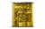 Пайетки "ОмТекс" на нитях, SILVER SHINING, 6 мм F / упак.91+/-1м, цв. 48 - золото - купить в Альметьевске. Цена: 356.19 руб.