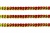 Пайетки "ОмТекс" на нитях, CREAM, 6 мм С / упак.73+/-1м, цв. 96 - красный - купить в Альметьевске. Цена: 484.77 руб.